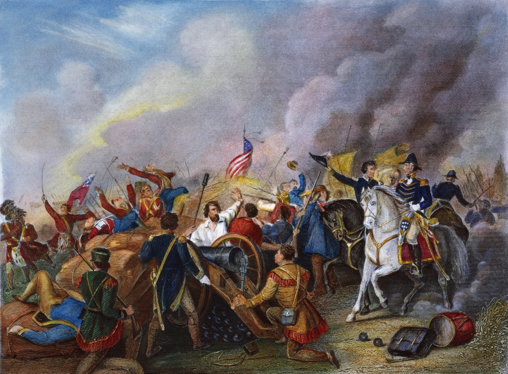 Battle Of New Orleans 1815 Nandrew Jackson At The Battle Of New 7124