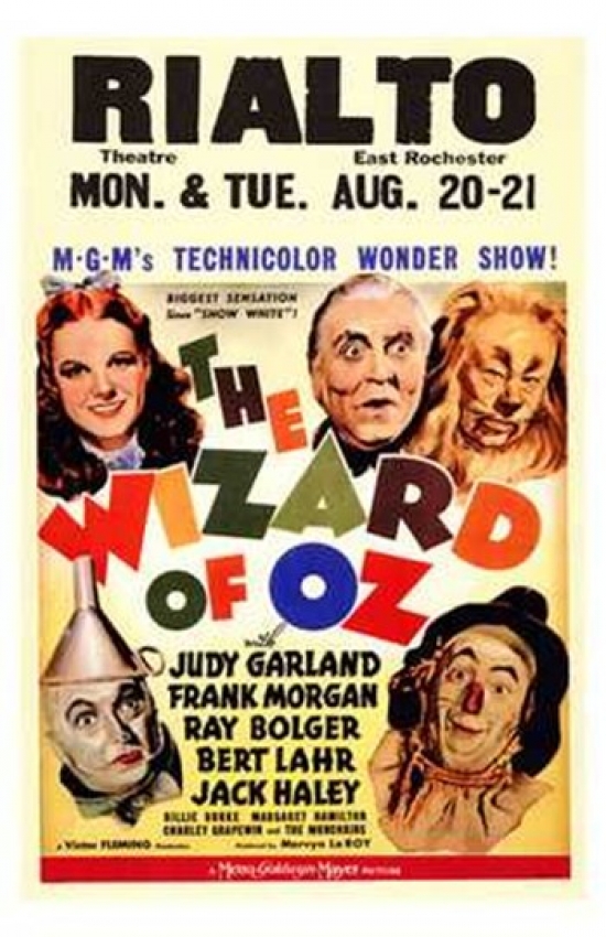 the wizard of oz original movie poster