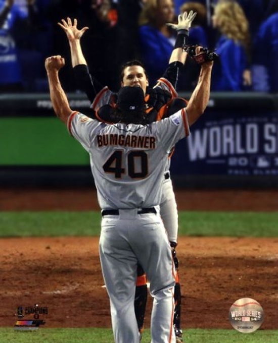 Madison Bumgarner Game 5 of the 2014 World Series Action Sports Photo -  Item # VARPFSAARJ052 - Posterazzi