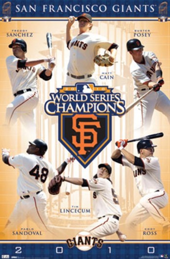 The San Francisco Giants 2012 World Series Champions Team Photo Sports  Photo - Item # VARPFSAAPI028