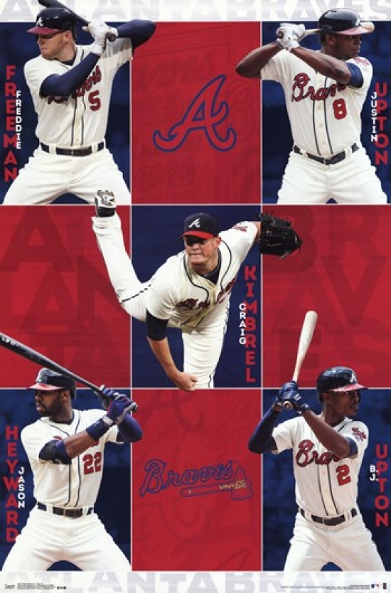 Atlanta Braves - Team 13 Poster Print - Item # VARTIARP6853