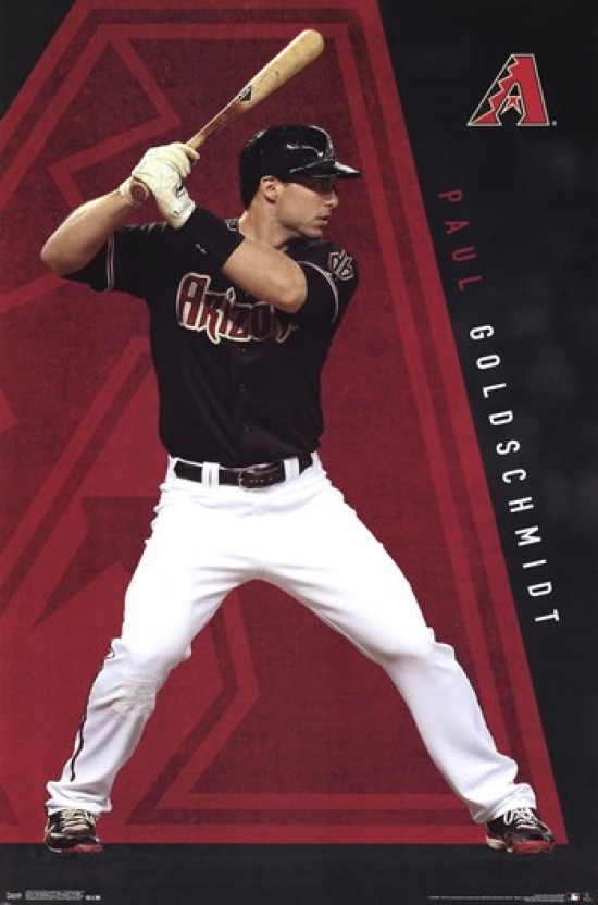 Paul Goldschmidt Arizona Diamondbacks 8'' x 10'' Plaque