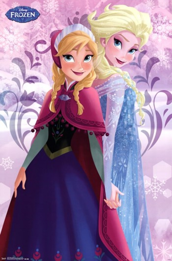 Frozen - Anna & Elsa Poster Print - # VARTIARP13574 - Posterazzi
