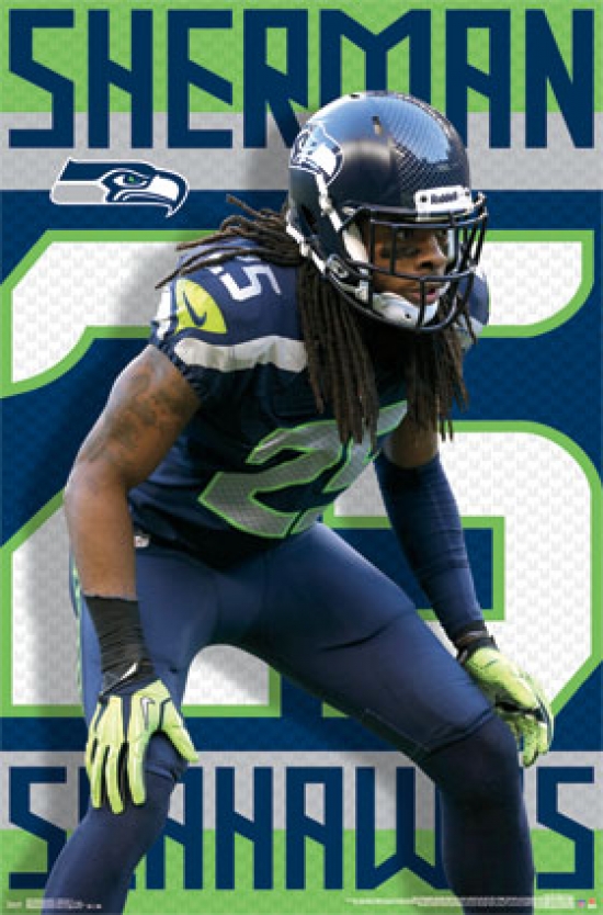 Seattle Seahawks - Richard Sherman Poster Print - Item # VARTIARP16027