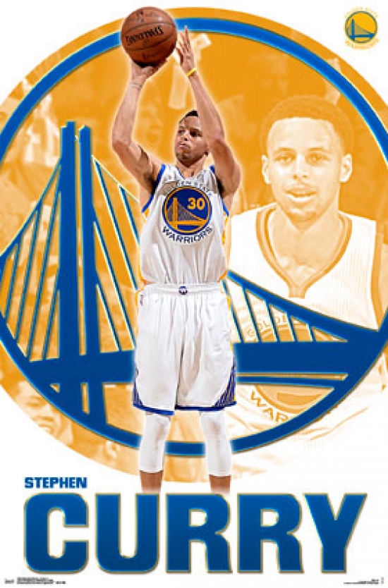 Stephen Curry Golden State Warriors Logo New Golden State Warriors