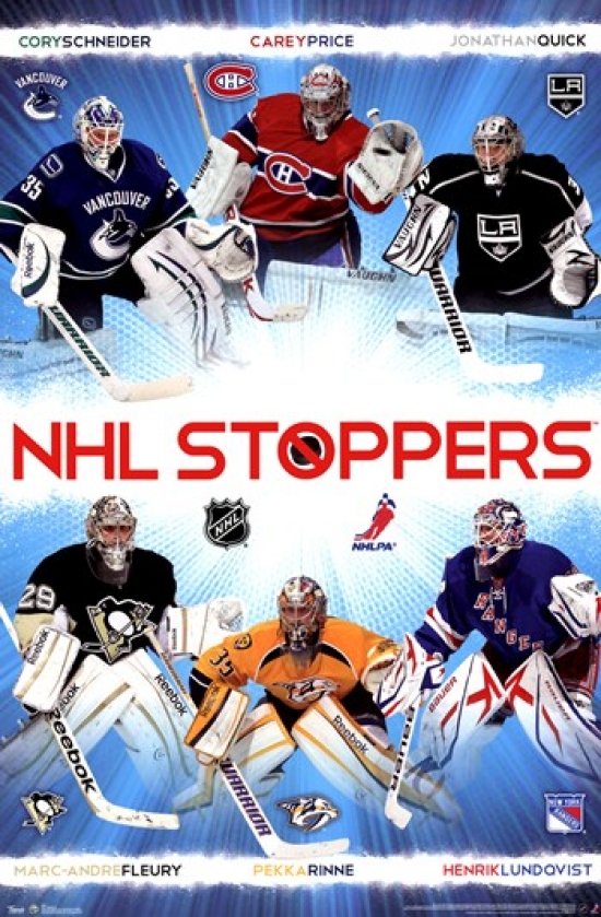 NHL Defensemen 2016-17 Poster (Subban, Karlsson, Letang, Hedman, Doughty,  Burns) - Trends Int'l. – Sports Poster Warehouse