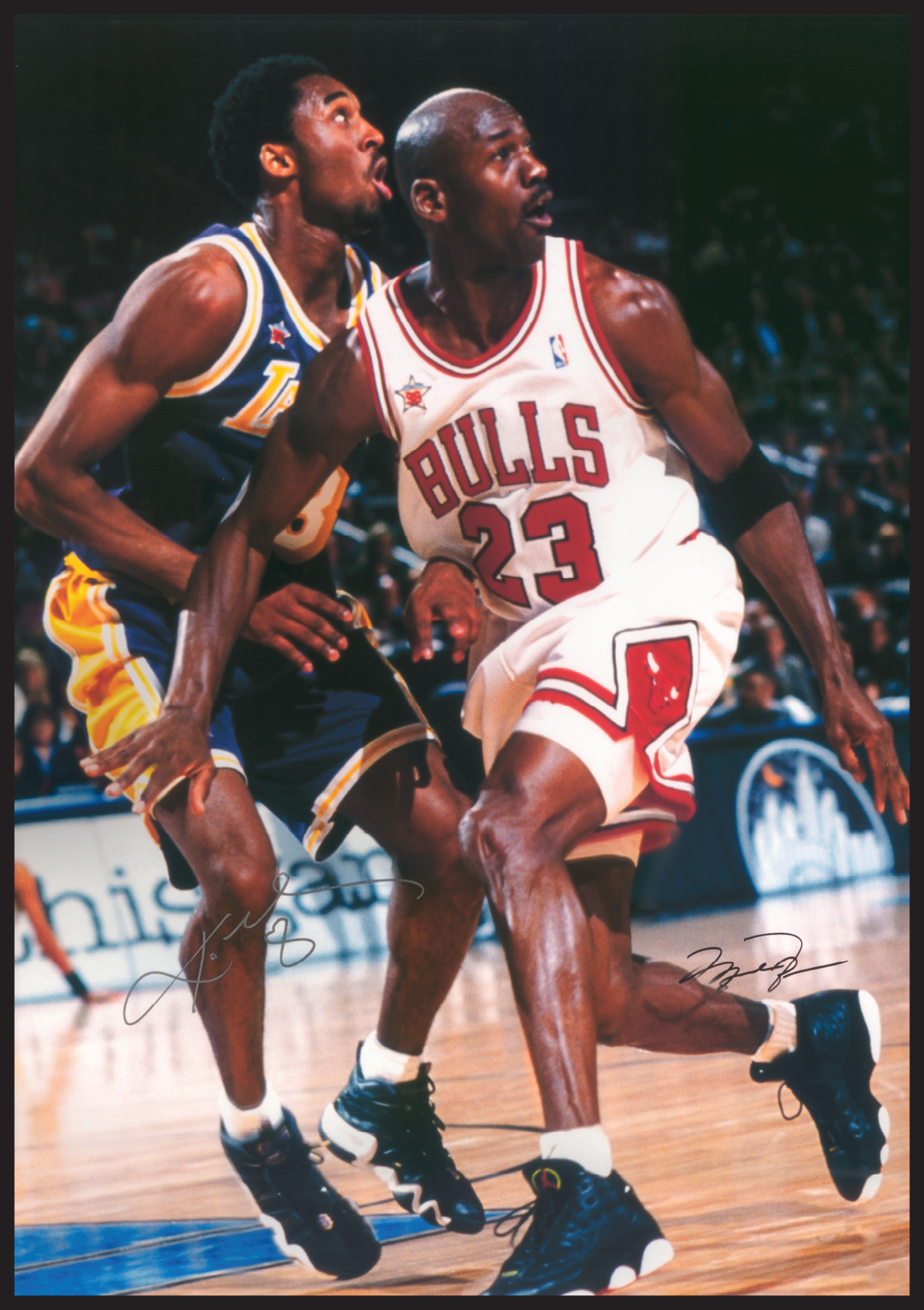 Kobe Bryant Michael Jordan Lebron James Poster no More debating just  appreciating Poster, 24x36 : : Sports & Outdoors